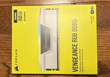 Corsair Vengeance RGB DDR5 Desktop Memory 32GB (2x16GB) 6000MHz