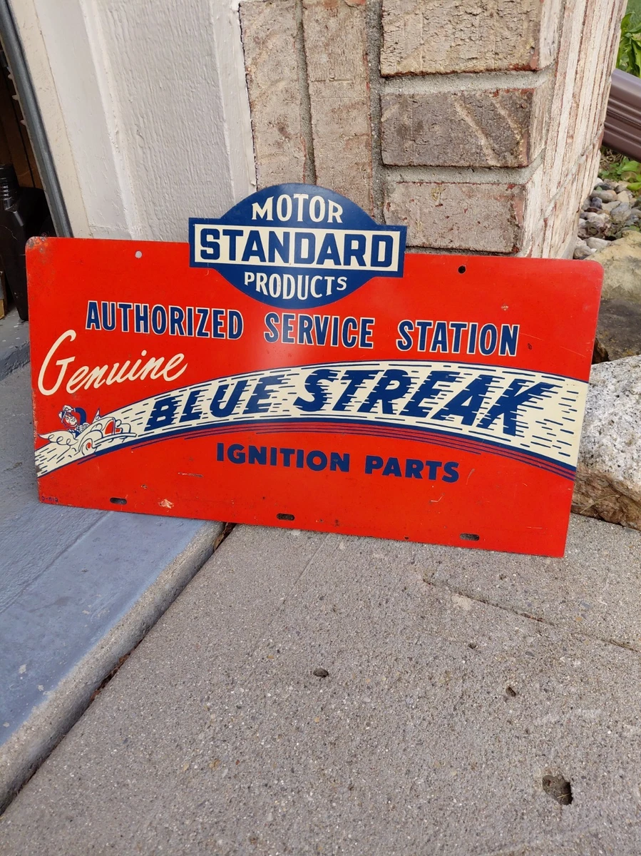 Blue Original Advertising Signs (1930-1969) for sale | eBay