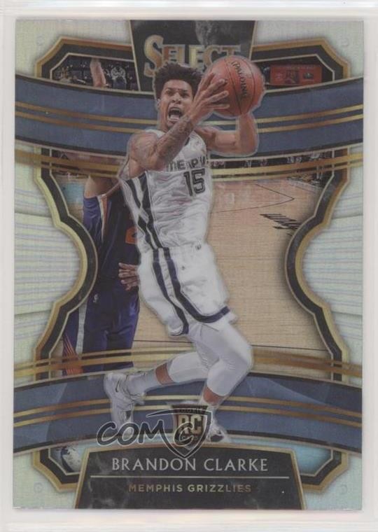 2019-20 Panini Select Concourse Silver Prizm Brandon Clarke #76 12g7
