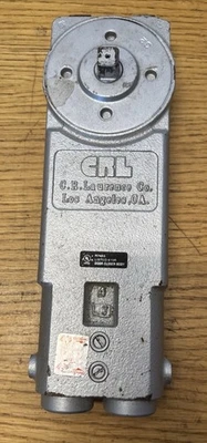 CRL CRL7270 Schwerlast 105 Grad offen Überkopf verdeckter Schließer silber  - Bild 1 von 4