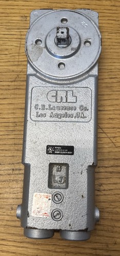 CRL CRL7270 Heavy-Duty 105 Degree Hold Open Overhead Concealed Closer Silver