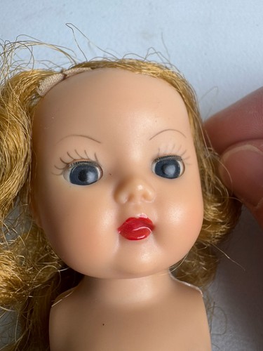 Nancy Ann Storybook Muffie Vintage Doll With Dress No Hands,Sell As Is - Picture 12 of 16