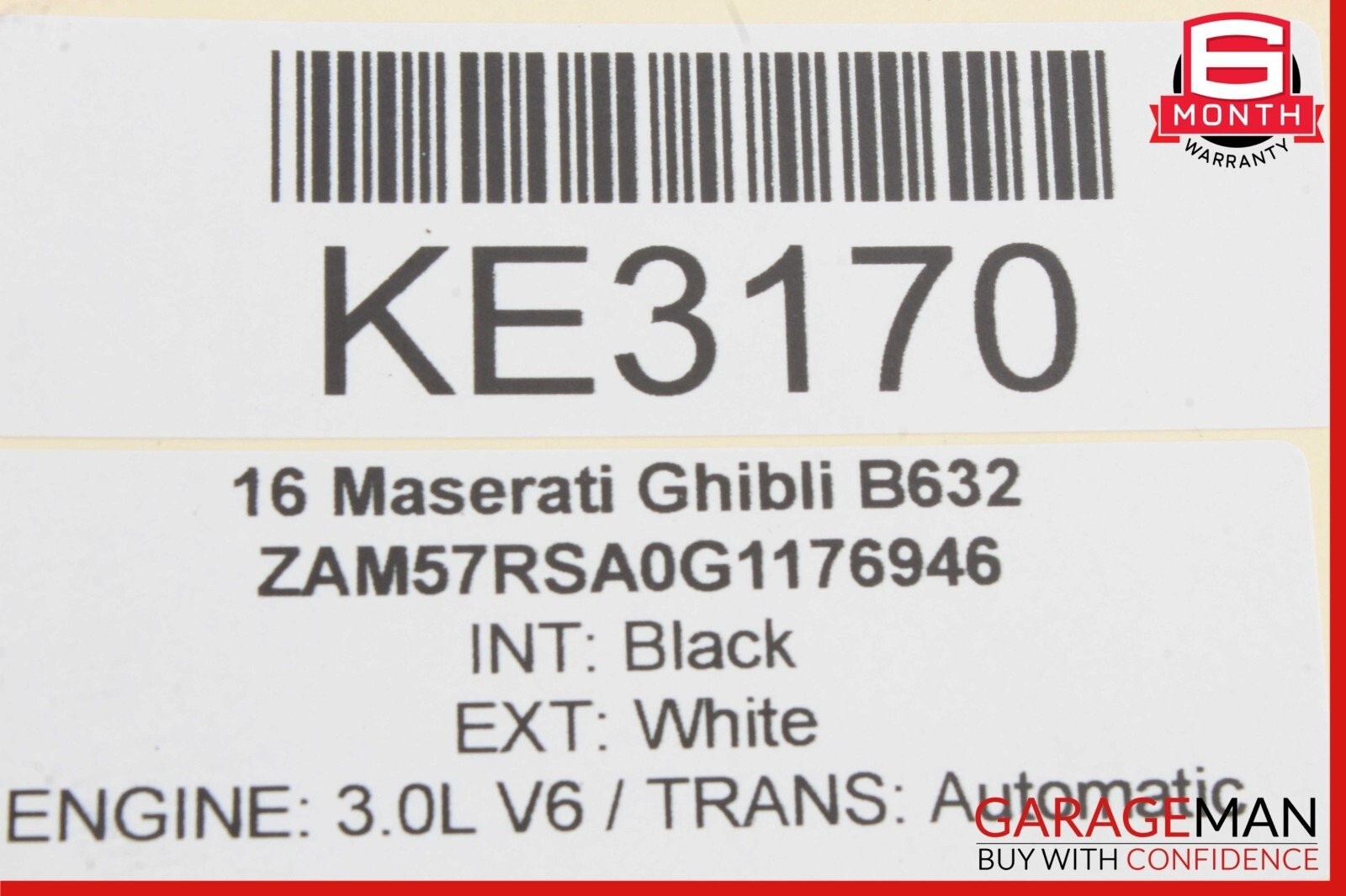 Maserati Ghibli 2014-2017 Rear Right Door lock actuators Set