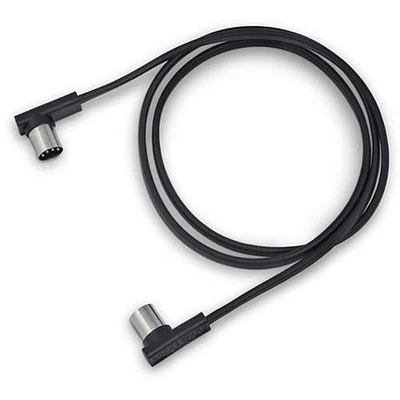 MIDI-Kabel RockBoard Flat MIDI Cable 100 cm Black MIDI Kabel Midikabel NEU