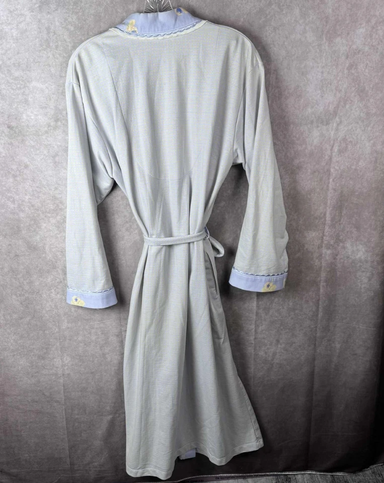 Bata Villager mediana azul/amarillo puntos envolvente para mujer Liz Claiborne Co Foto 4 de 4