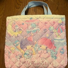 Borsa S Littl Twin Stars trapuntata set 4 pezzi Little Twin Stars 14+