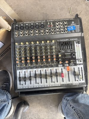 Behringer PMP1000 EUROPOWER 500W 12-Channel Powered Mixer + Multi-FX Processor