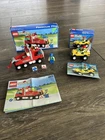 Vintage Lego System 6670 Rescue Rig And 6514 Trail Ranger 4x4 Incomplete *read*