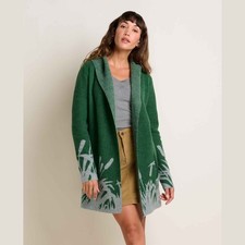 TOAD CO Women's Merino Heartfelt Hoodie - Pasture Cattail - S