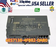 New Siemens 6ES7 138-4FB02-0AB0 6ES7138-4FB02-0AB0 DP ELECTRON MODULE FOR ET200S