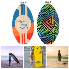 Beach Skimboard for Kids Wooden Skim Board Small Children Surfboard