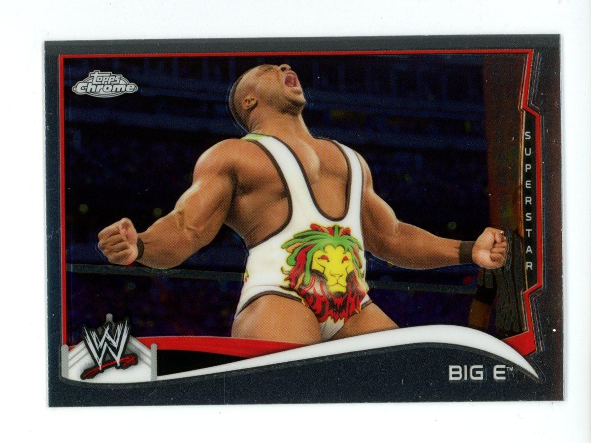 2014 Topps Chrome WWE Big E #3