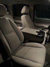 Full Grey Cloth Interior Seats And Console