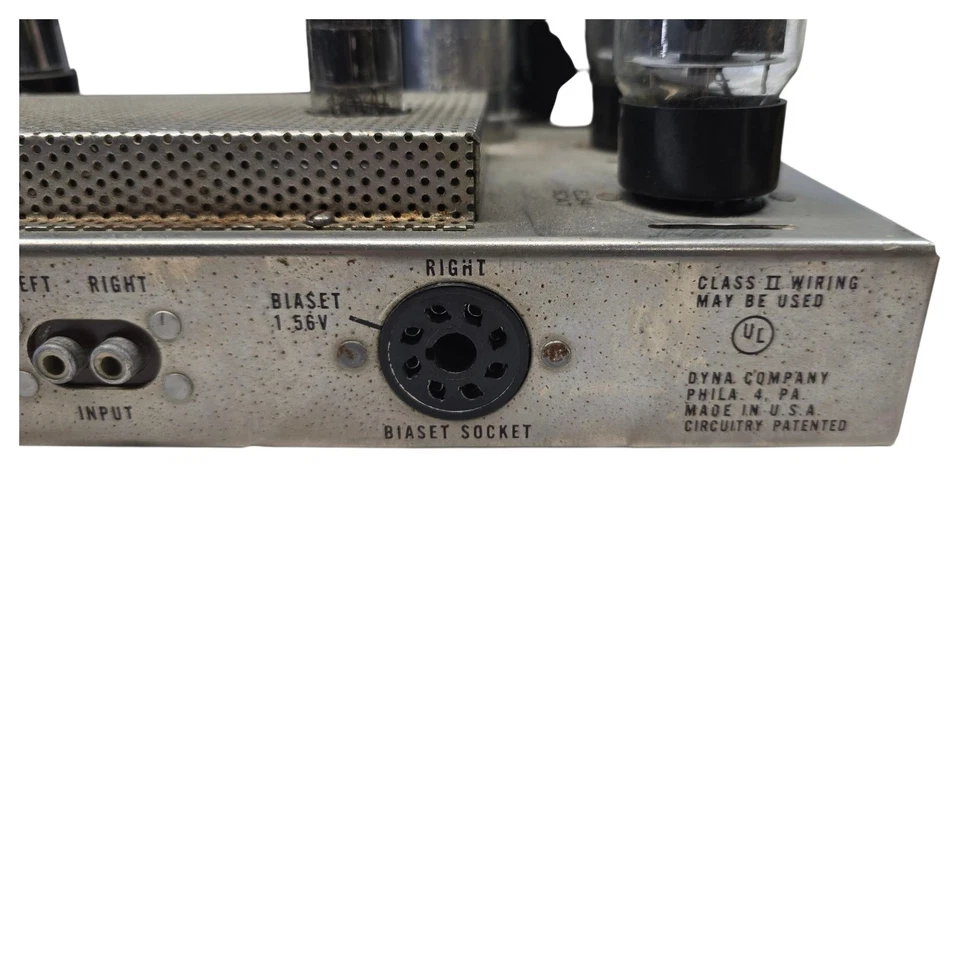 PARA REPARACIÓN DE REPUESTOS Amplificador de Tubo Dynakit Estéreo 70A De Colección - SIN PROBAR - ¡LEER MÁS ABAJO! Foto 4 de 4