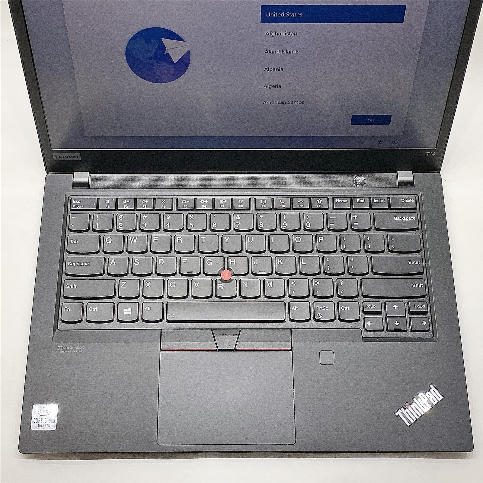 Lenovo ThinkPad, 14-Inch Laptop, with Intel Core i5 10th Generation, Windows 11 Home