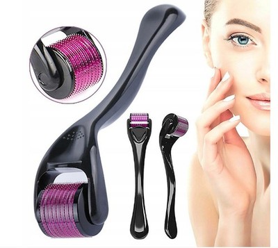 Derma roller Mesotherapie 540 Nadeln FÜR GESICHT UND KÖRPER 0,3 mm Haar Bart