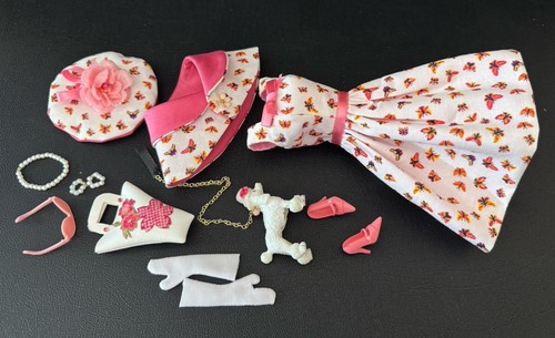 Vintage Barbie Doll Clone Dress & Cape Clothing HandMade Custom Set - Picture 13 of 23