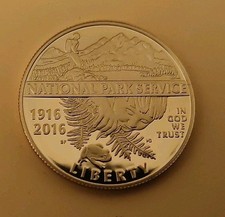 2016 S National Park Service - Commemorative Half Dollar 50¢ - Proof -Clad