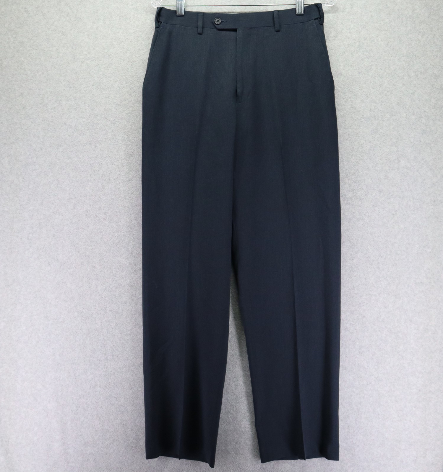 IZOD Pants Mens 30x32 Dress Slacks Suit Business Formal Flat
