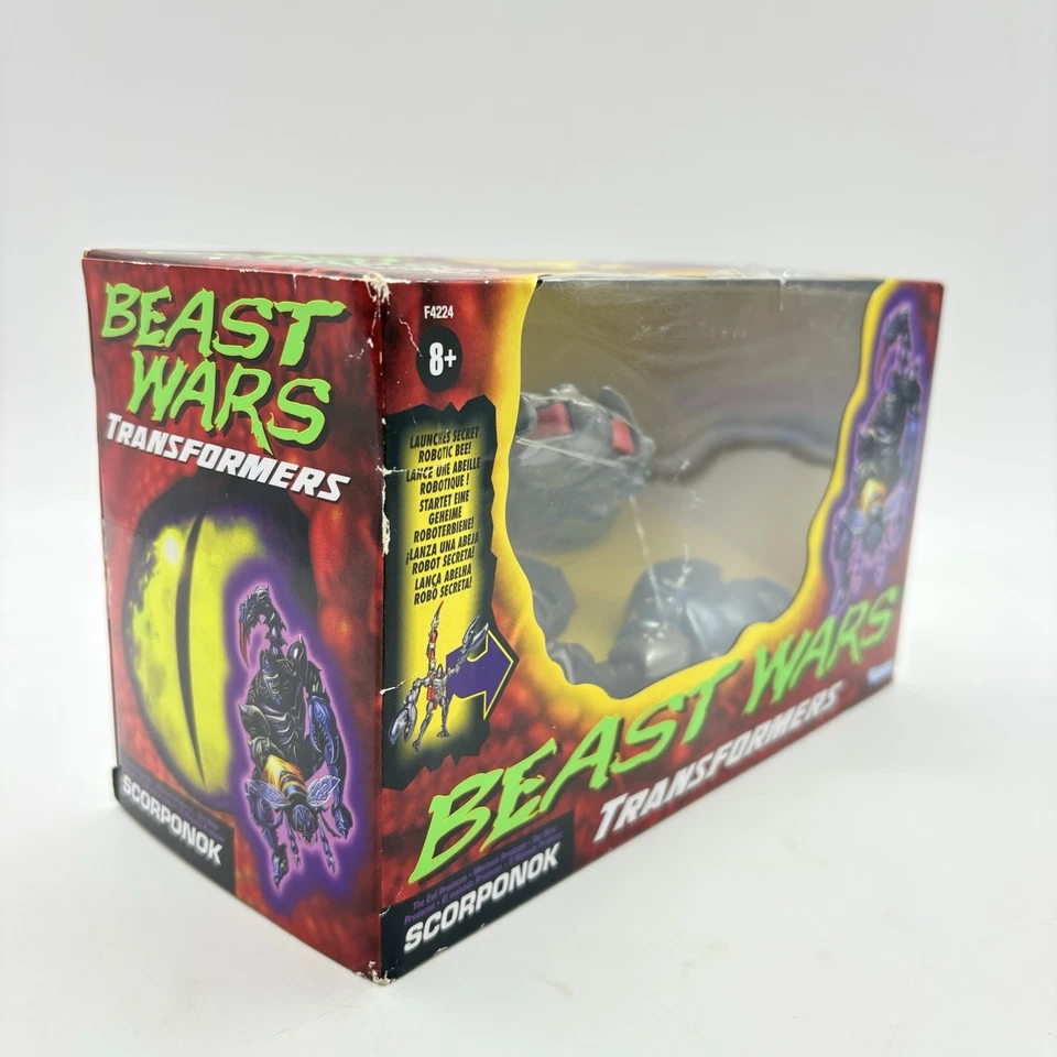 Transformers Beast Wars Scorponok Predacon Action Figure 2022 Reissue Bad Box - Image 2 of 4