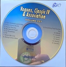 227 VOGUES CLASSIC ASSOCIATION LEGENDS  KARAOKE CDG LOT LB