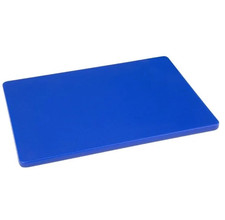 Chopping Board Blue Commercial Colour Coded Raw Fish 450 x 300 x 10mm