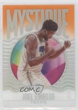 2020-21 Panini Illusions Mystique Orange Joel Embiid #4 11ng