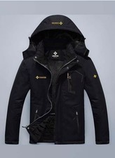 Homme Veste de Ski Imperméable de Montagne Manteau d'hiver Extérieur en Polaire 