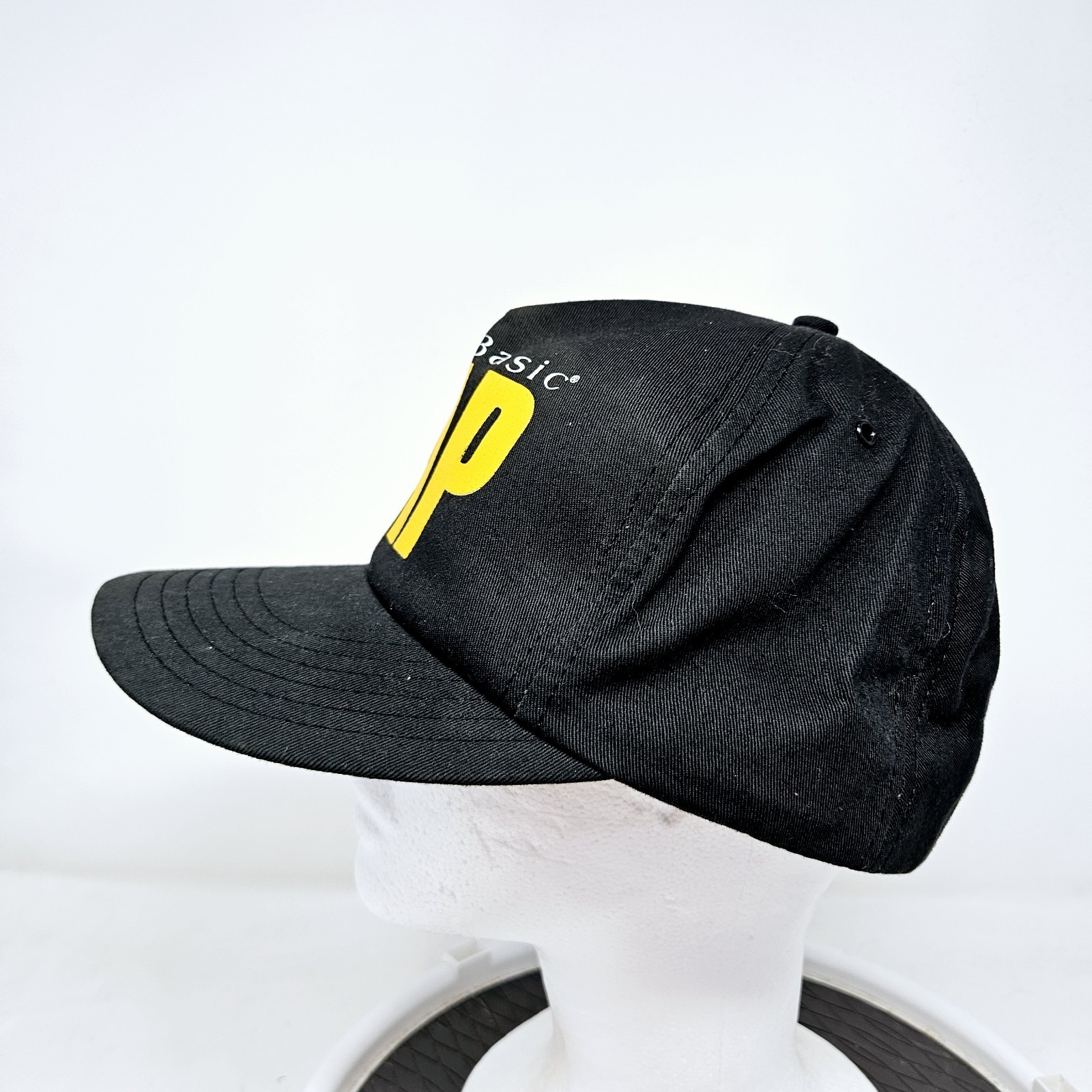 Vintage Your Basic Cap Black Hat Logo Cigarette C… - image 5