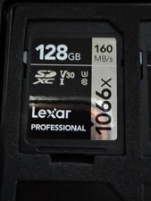 Lexar Professional 128GB UHS-I 160MB/s SDXC Memory Card