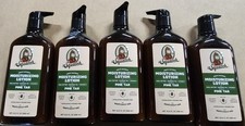 5 X Dr. SQUATCH Men's Natural PINE TAR Lotion 10oz Daily Use FOUR BOTTLES