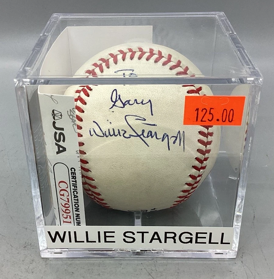 Willie Stargell National League Autographed Baseball - JSA Certified - Image 4 of 4