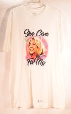 Shithead Steve Mens She Can Teach Me Graphic SS T-Shirt White 2XL