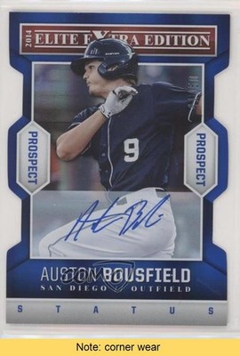 2014 Panini Elite Extra Edition Prospects 41/50 Auston Bousfield Auto READ 0e3