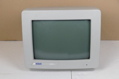 ATARI SM 124 ++ Vintage Monitor Bildschirm  + guter Zustand