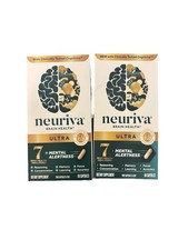 Lot of 2 Neuriva Ultra Brain Health - 60 Caps Each 120 Total - 7 Indicators