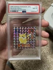 Pokemon Pikachu #161 Holo 1996 Amada Sticker Collection PSA 8 NM-MT