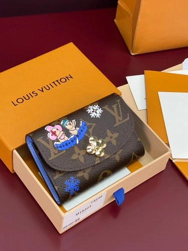 LLouisV - Rosalie Coin Purse M15323 Vivienne Wintery Travel - 8 × 2.5 × 11-NEW - product listing photo