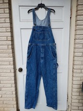 Dr Martens Denim Bib Overalls Made in USA Tag Size Large