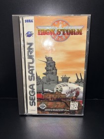 Iron Storm (Sega Saturn, 1996)  CIB MANUAL REG CARD TESTED/WORKING