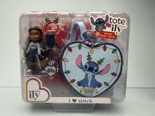 Disney ILY 4Ever Tote Teenies I STITCH Mini Doll Purse NEW CHRISTMAS