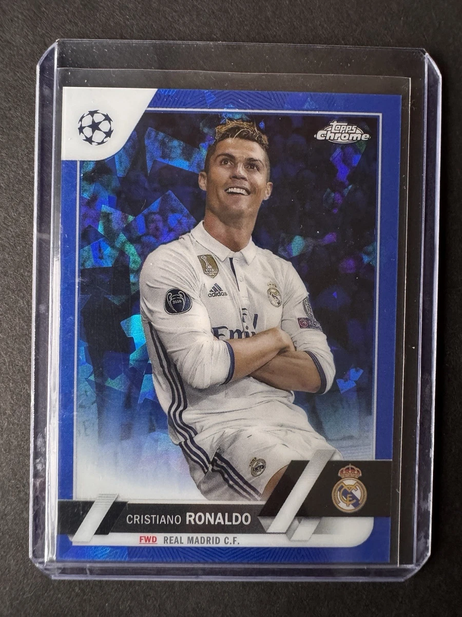 Футбольная спортивная одинарная карточка Topps Cristiano Ronaldo