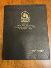 Vintage Movie Press Kit 20th Century Fox The Entity With Rare Cassette Interview