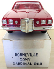 Rare Original Vintage Mpc 1970 Pontiac Bonneville Cv Promo Car Original-box