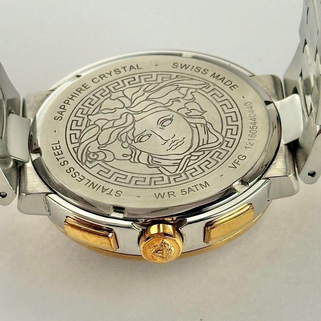 Versace Medusa Mystique Sport Chronograph Men's Watch New Battery 734 From Japan thumbnail 14