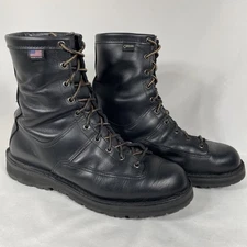 Danner Boots Recon 8" Black 200G GTX Leather Tactical 69410 USA Mens Size 11.5 D