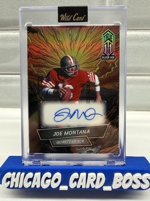 2025 Wild Card Rookies & Legends Joe Montana True 1/1 Silver Age Auto Rare Card | eBay 2025 Wild Card Rookies & Legends Joe Montana True 1/1 Silver Age Auto Rare Card | eBay