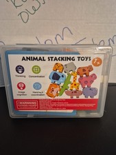Animal Stacking Toys Montessori Toys Toddler Puzzle