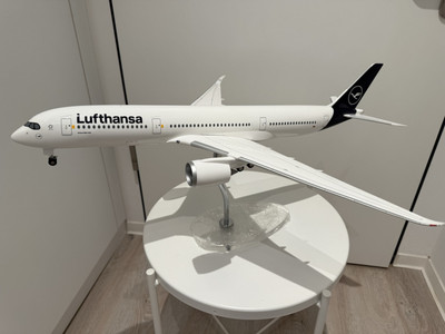 Limox Lufthansa Airbus A350-900 1:100 Modellflugzeug Neue Bemalung 