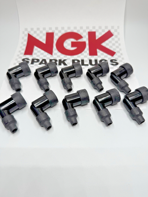 Zündkerzenstecker Set NGK 10x LZFH ohne Widerstand, 8710 für